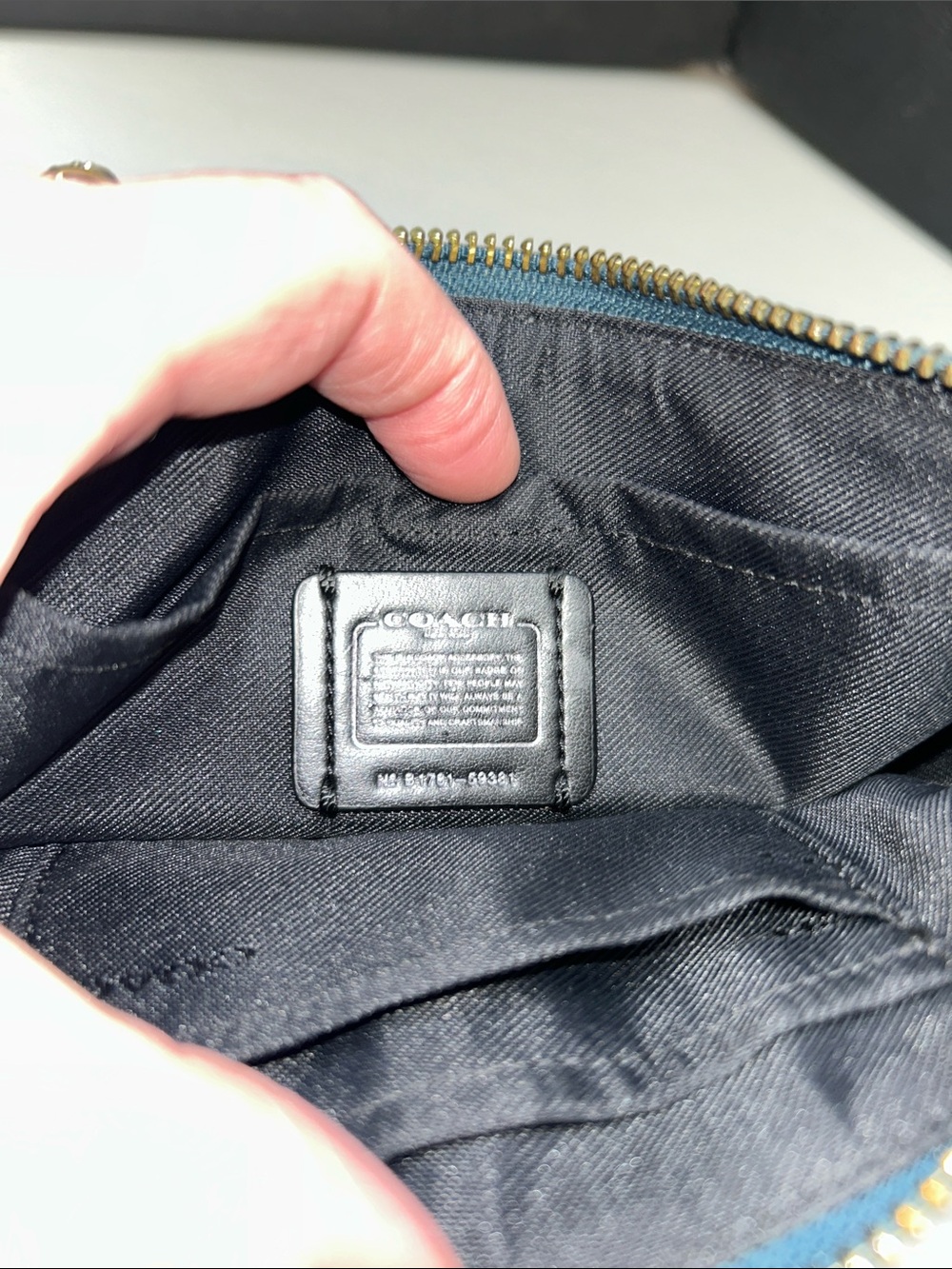 Coach Zipper Pouch - Picture 9 of 9